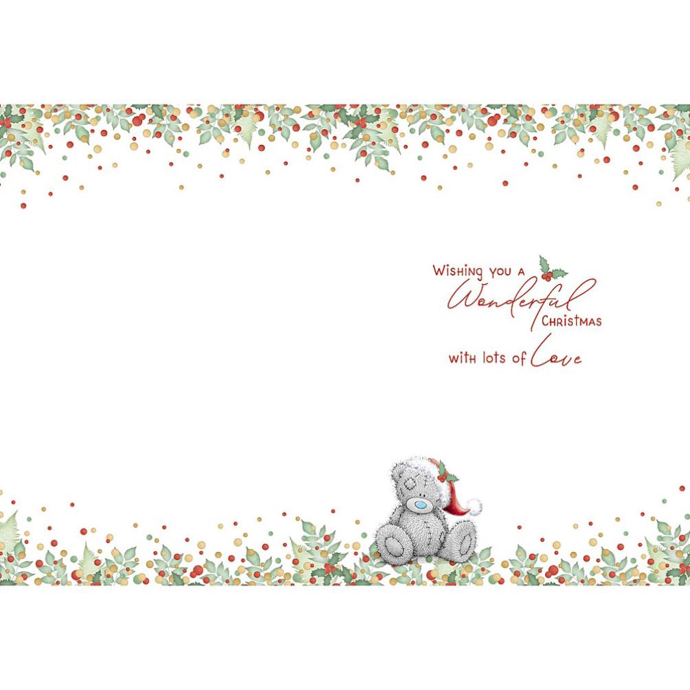 For A Special Friend Me to You Bear Christmas Card Extra Image 1
